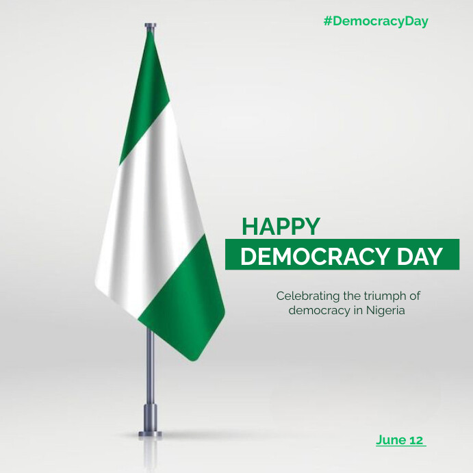 Happy Democracy Day Template | PosterMyWall