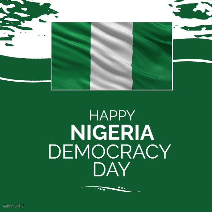 Plantilla de Happy Democracy Day Nigeria | PosterMyWall