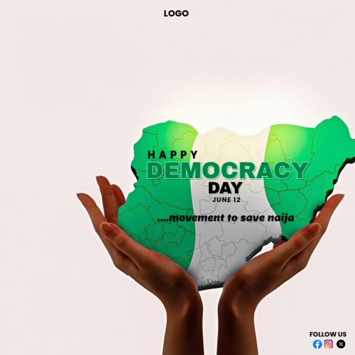 HAPPY DEMOCRACY DAY TEMPLATE | PosterMyWall