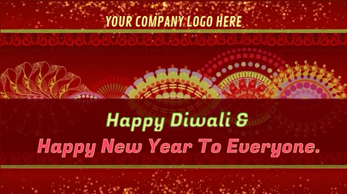 Happy Diwali Happy New Year Wishes Gif Template Postermywall