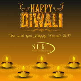 Happy Diwali Card Template Postermywall