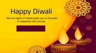happy diwali Twitter Post template