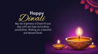 happy diwali Twitter Post template