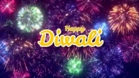 happy diwali Digital Display (16:9) template