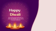 happy diwali Twitter Post template