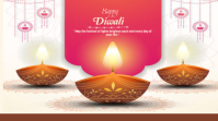 happy diwali โพสต์บน Twitter template