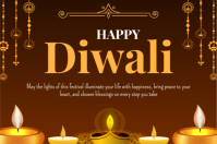 Happy Diwali Label template