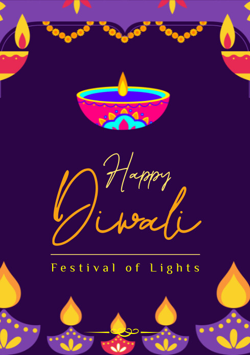 Happy Diwali Template PosterMyWall