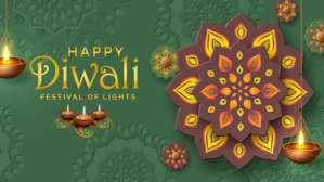 Happy Diwali Digitalt display (16:9) template