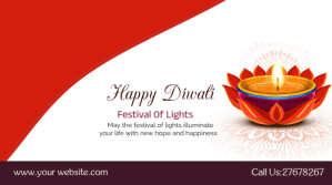 happy diwali Wpis na Twittera template