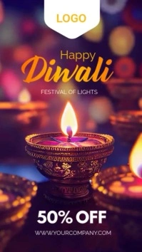 Happy Diwali Short de YouTube template