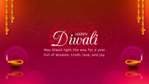 happy diwali Digitalt display (16:9) template