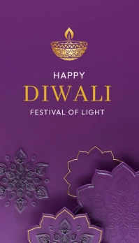 Happy Diwali Business Card template