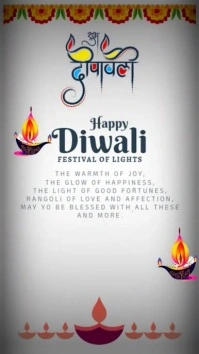 happy diwali Instagram-verhaal template