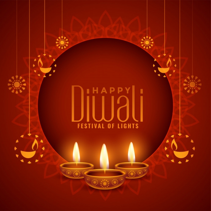 Happy Diwali Template PosterMyWall