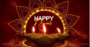 happy diwali Facebook-annonce template