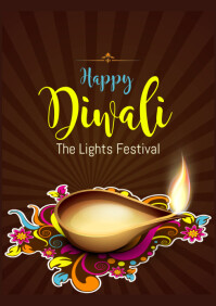 Happy Diwali Template PosterMyWall