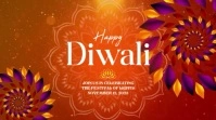 Happy Diwali Festival of Light Digital Display (16:9) template