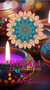 Happy Diwali Festival of Light IG Story Instagram Reel template