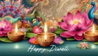 hAPPY dIWALI FESTIVAL OF LIGHTS CELEBRATION Blog Header template