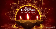 Happy Diwali Wishes Facebook Shared Image Template