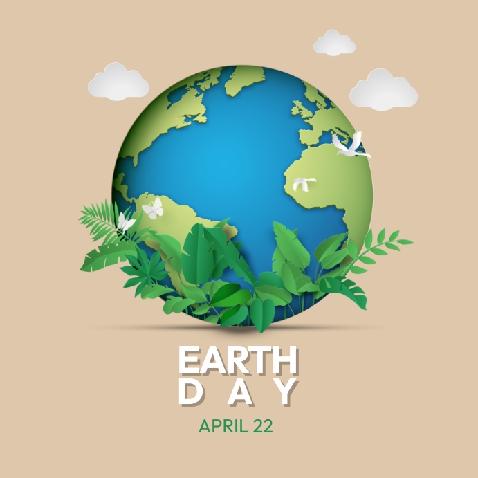 Happy Earth Day-skabelon | PosterMyWall