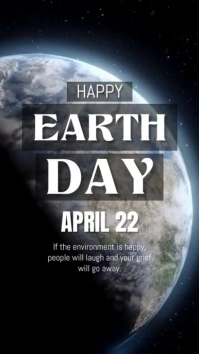 Happy Earth Day История на Instagram template