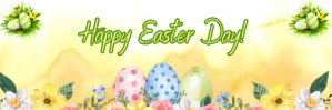 happy easter, hello easter,easter header Заголовок Twitter template