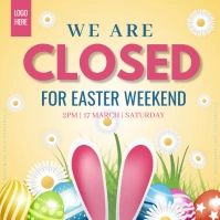 happy easter, event, spring, party Instagram Post template