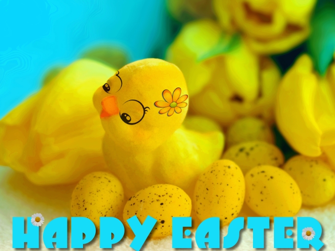 Happy Easter 2022 Presentation Template PosterMyWall