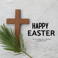 Happy Easter 2026 Publicación de Instagram template