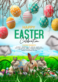 Easter Greeting Card Template | PosterMyWall