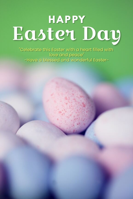 Copy of Happy Easter Day and Wishes Instagram Post | PosterMyWall