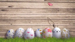 HAPPY EASTER 数字显示屏 (16:9) template