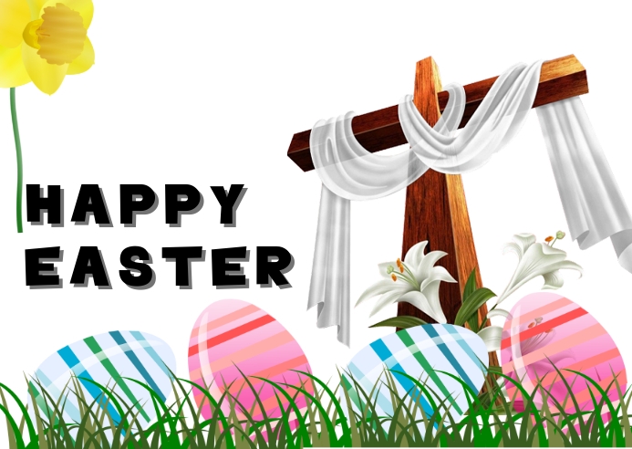 HAPPY EASTER Template | PosterMyWall happy-easter-template-postermywall