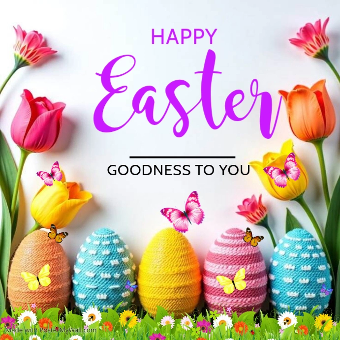 Happy Easter Modelo | PosterMyWall
