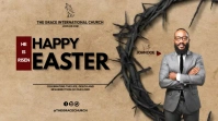happy easter Pagtatanghal (16:9) template