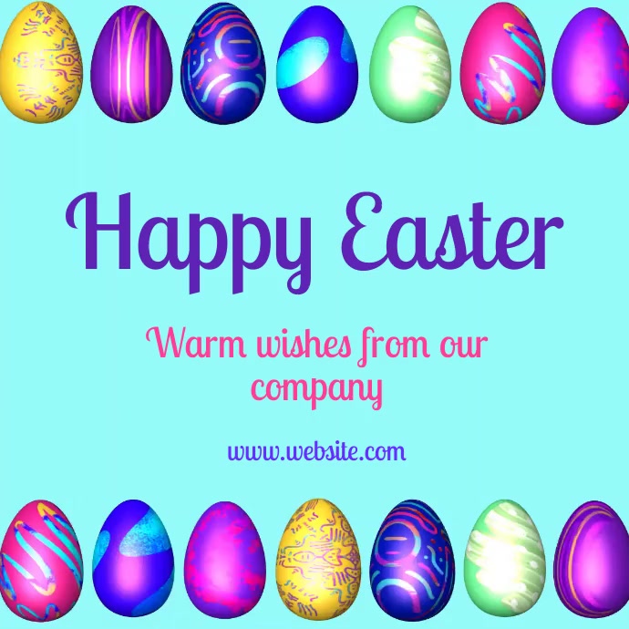 Happy Easter Template PosterMyWall
