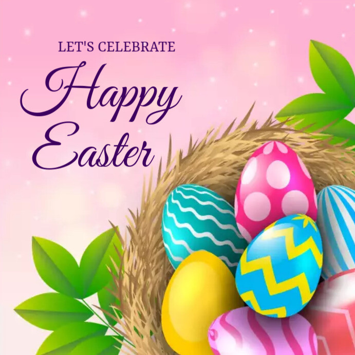 happy easter Template | PosterMyWall happy-easter-template-postermywall