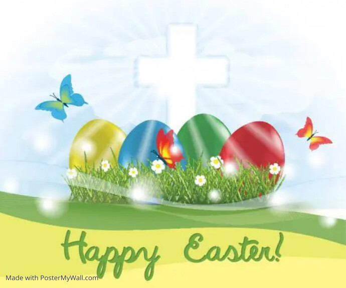 Happy easter Template PosterMyWall