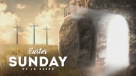 happy easter Affichage numérique (16:9) template