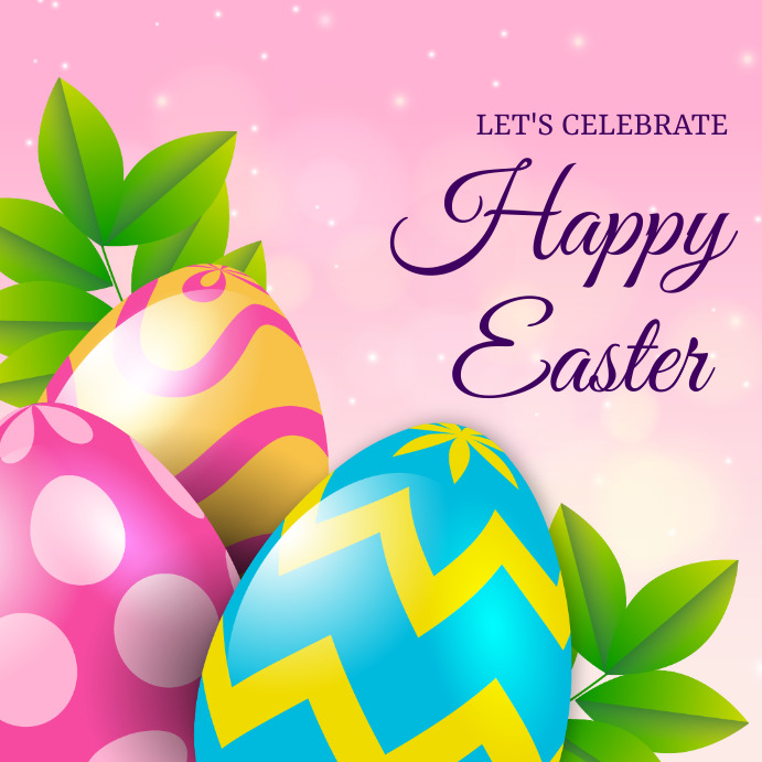 happy easter Template PosterMyWall
