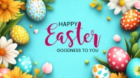 Happy Easter Digital Display (16:9) template