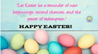 Happy Easter Digital Display (16:9) template