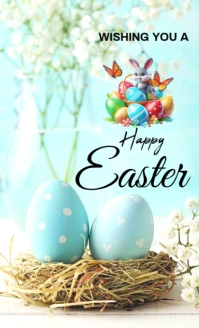 Happy Easter Legal US template