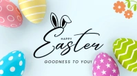 Happy Easter Prezentacja (16:9) template