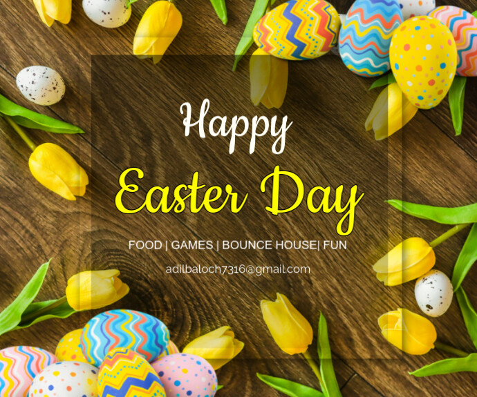 Happy Easter Template | PosterMyWall