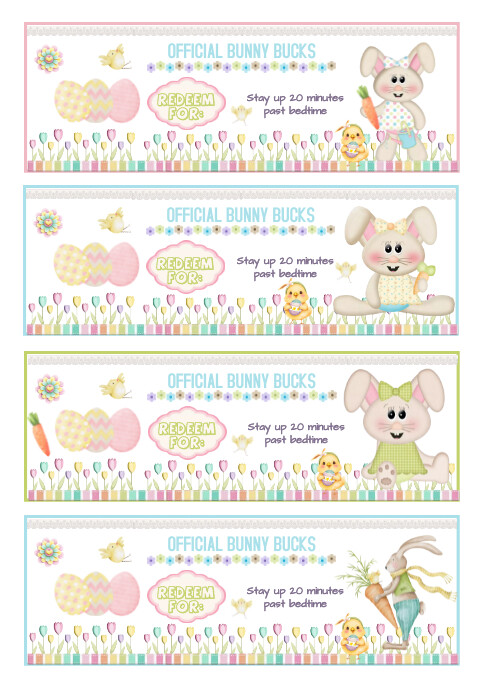 Happy Easter Egg Coupons Printable Template PosterMyWall