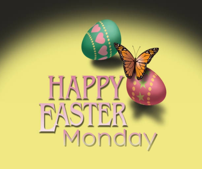 Happy easter monday Template PosterMyWall