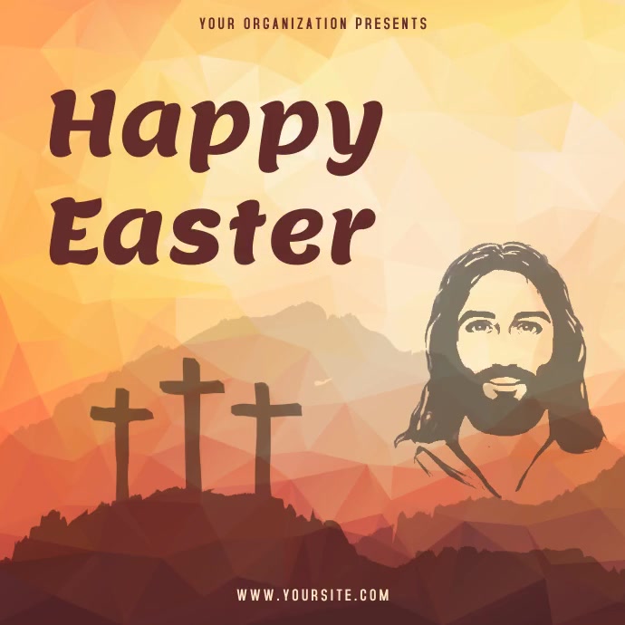 Happy Easter Post Template | PosterMyWall